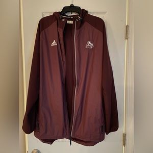 Men’s Adidas Mississippi State jacket and pants. Size XL